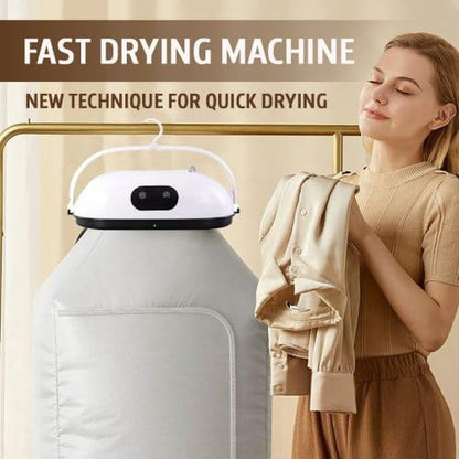 Compact Portable Clothes Dryer with Remote