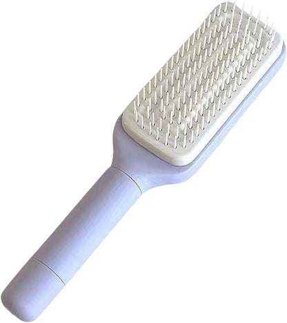 Rotatable Self Cleaning Hair Brush