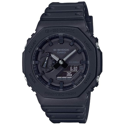 G-Shock Men's Watch – Analog-Digital Dial with Black Resin Strap