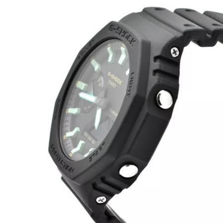 G-Shock Men's Watch – Analog-Digital Dial with Black Resin Strap