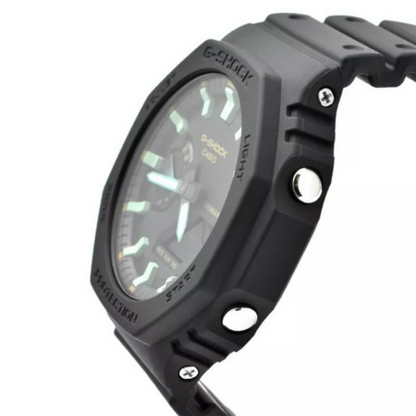 G-Shock Men's Watch – Analog-Digital Dial with Black Resin Strap