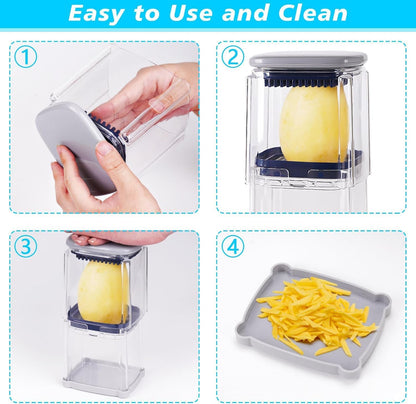 Multi-Blade Vegetable & Fruit Chopper & Slicer