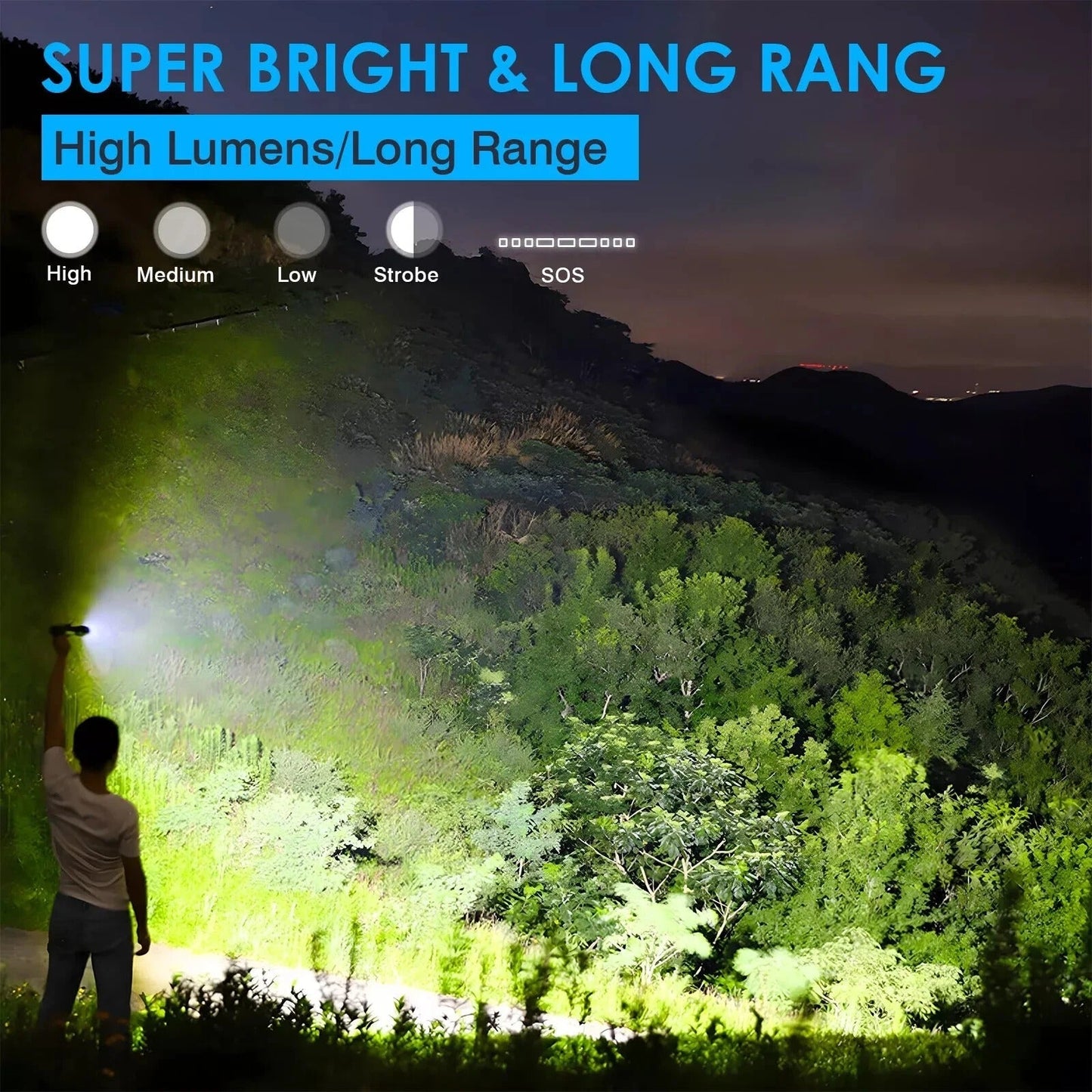 LED Super Bright Flashlight