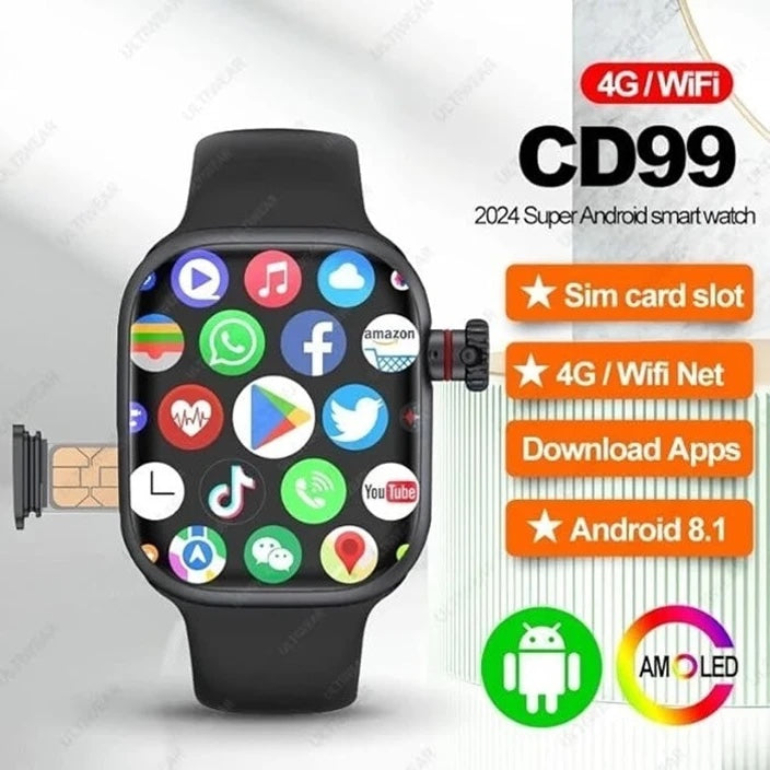 Ultra 4G Big Screen Smart Watch