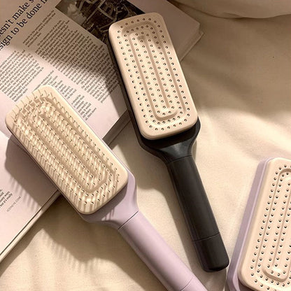 Rotatable Self Cleaning Hair Brush