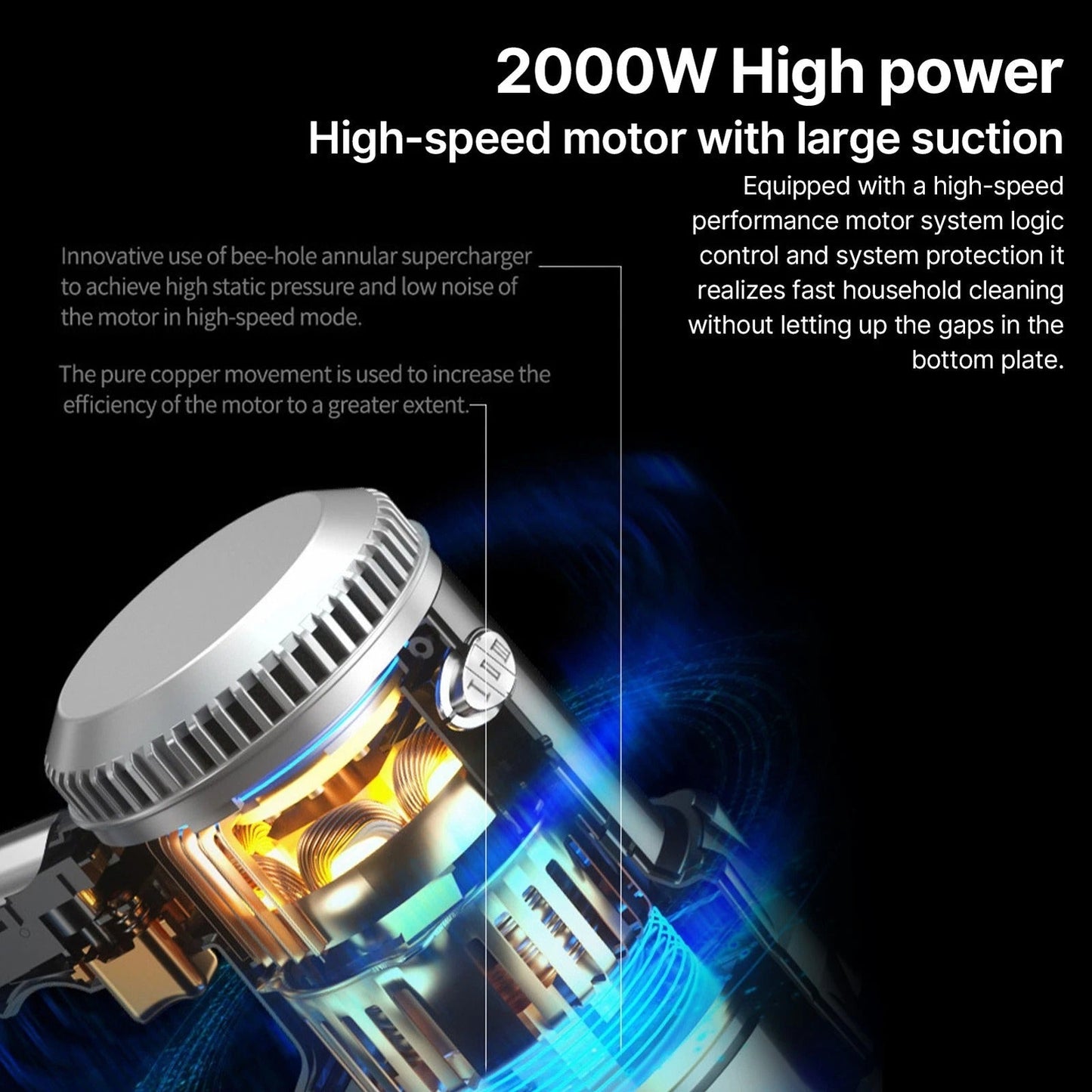 Cordless Handheld Stick Vacuum – Lightweight Power Suction