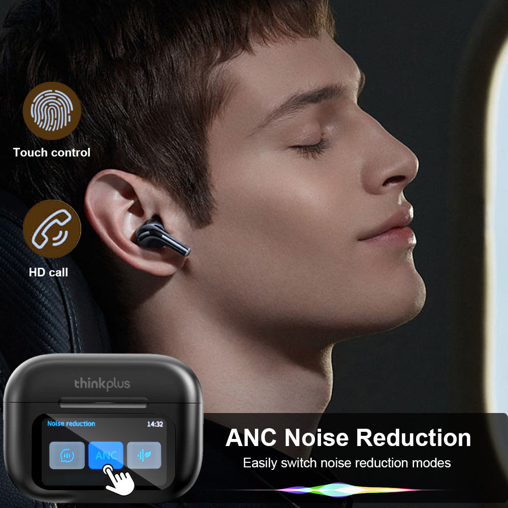 Wireless Bluetooth Earphones – ANC Noise Reduction