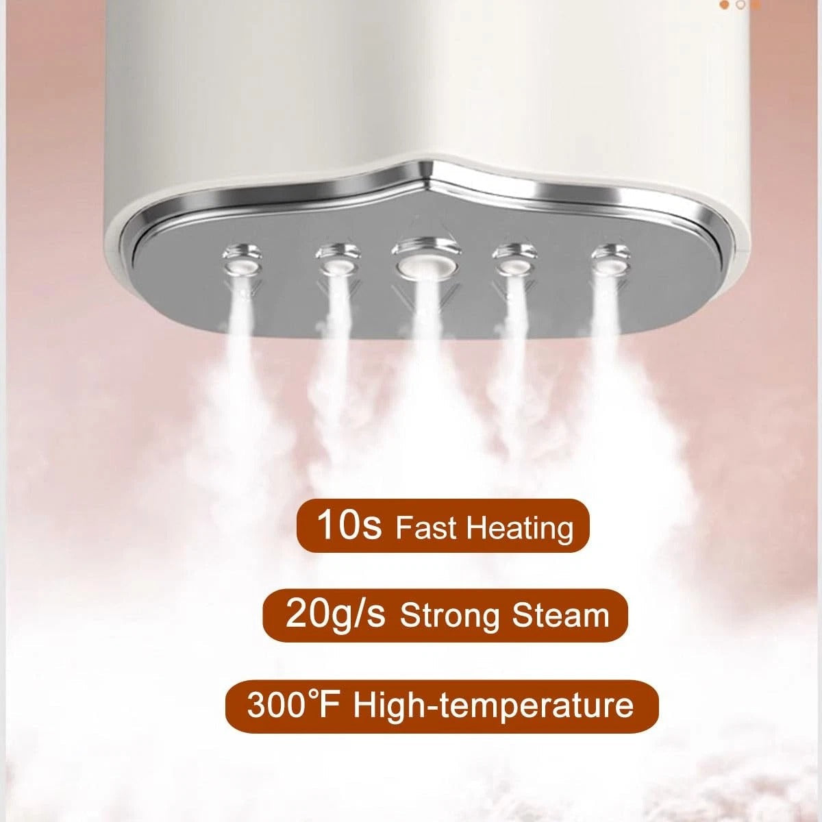 Portable Handheld Garment Steamer – Mini Electric Travel Iron