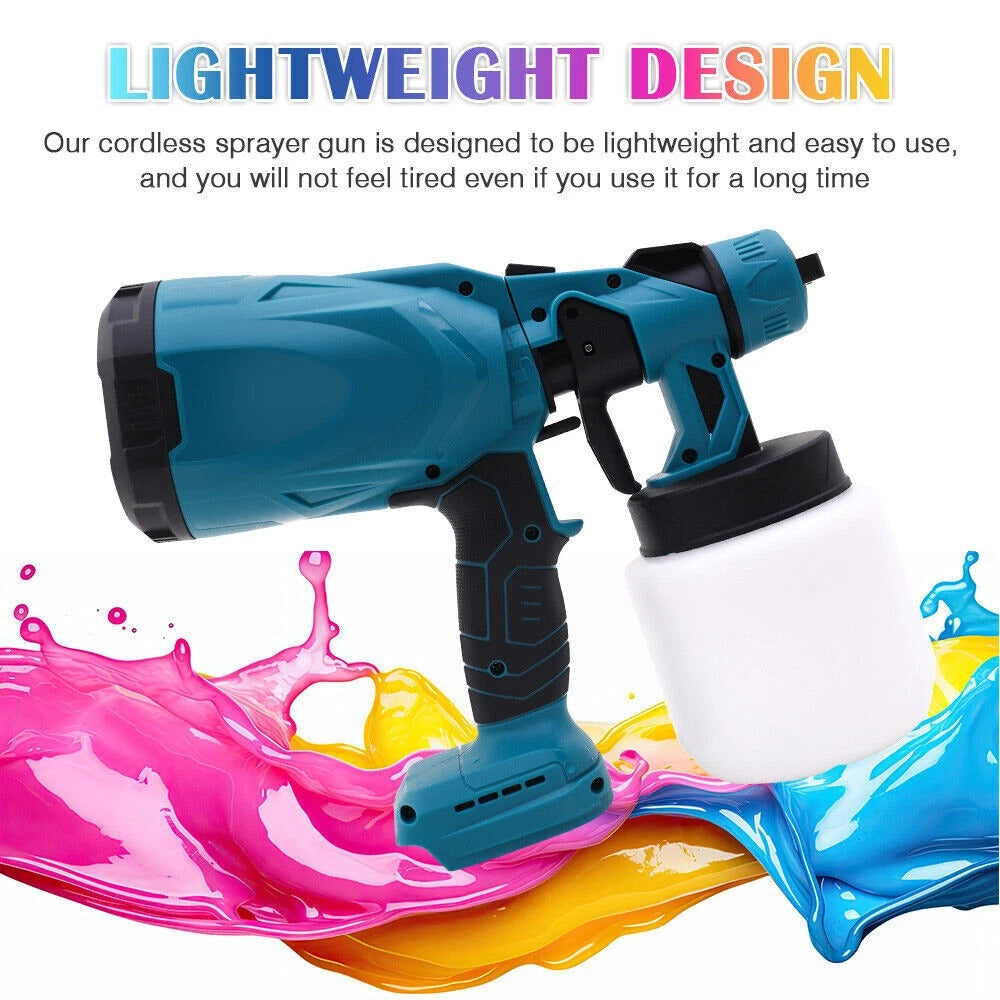 Electric High-Pressure Cordless Paint Sprayer