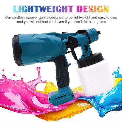Electric High-Pressure Cordless Paint Sprayer