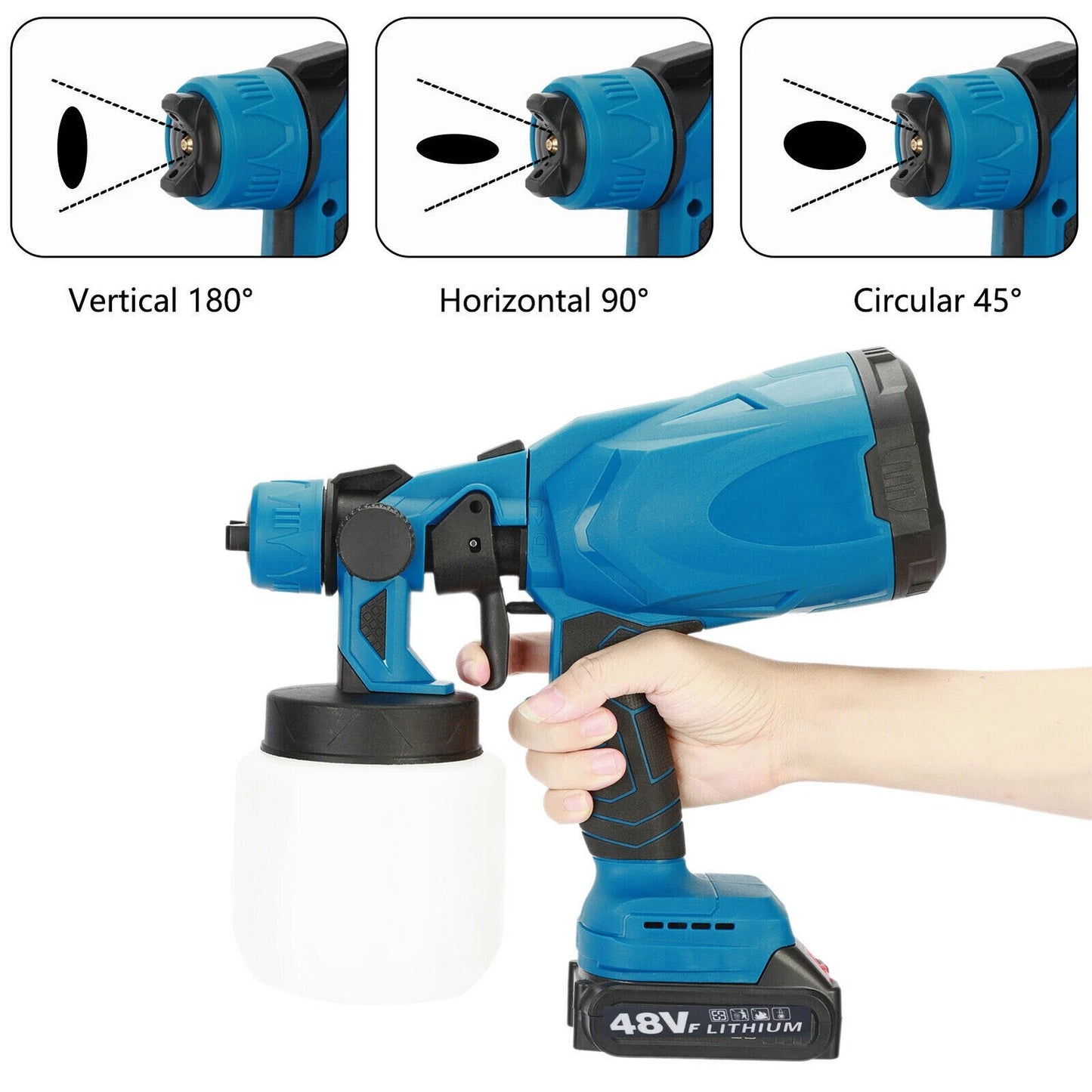 Electric High-Pressure Cordless Paint Sprayer